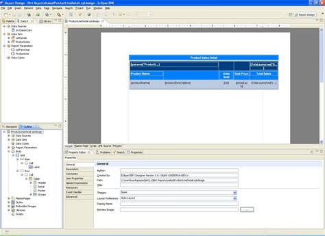 BIRT Report Designer for Windows